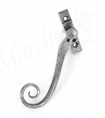 Large Monkeytail Espag Handle- LH- Pewter