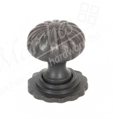 Cabinet Knob (with base) - Beeswax