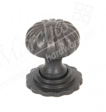 Flower Cabinet Knob - Small - Beeswax