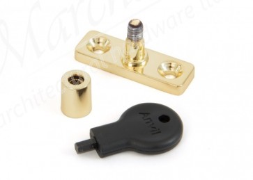 Locking Stay Pin - Polished Brass 