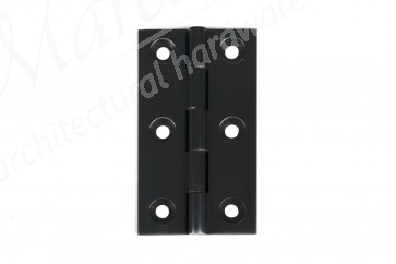 Simonswerk Unwash Butt Hinge 64 x 35mm inc Screws (Pair) - Matt Black