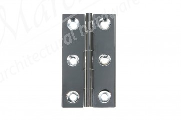 Simonswerk Unwash Butt Hinge 64 x 35mm inc Screws (Pair) - Polished Chrome