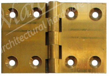 2” Back Flap Hinge (PR)  - Self Colour Brass 