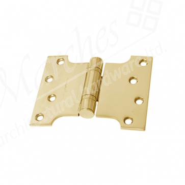 Parliament Hinge 4"x3"x5" - PVD (PR)