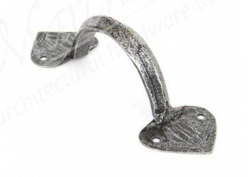 6'' Gothic D Handle - Pewter 