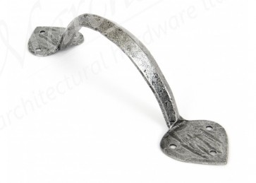 8'' Gothic D Handle - Pewter