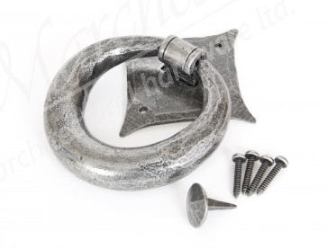 Ring Door Knocker - Pewter