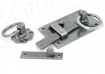 Cottage Latch Right Hand - Pewter 