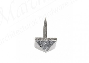 Small Pyramid Door Stud - Pewter 