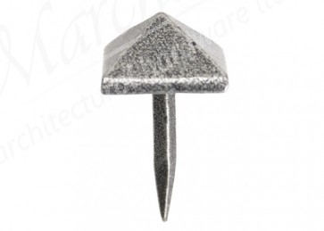 Large Pyramid Door Stud - Pewter 