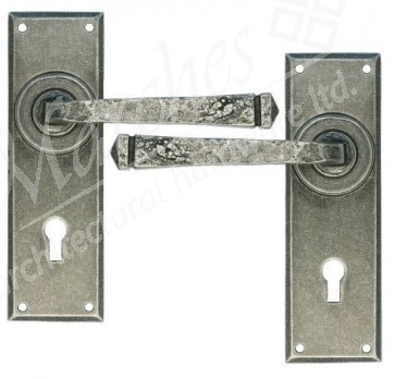 Avon Lever Lock Set - Pewter 