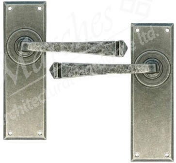 Avon Lever Latch Set - Pewter 