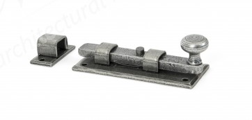 Pewter Straight Knob Bolt - Various Sizes