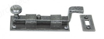 4'' Cranked Knob Bolt - Pewter 