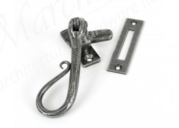 Shepherd's Crook Fastener - Pewter 