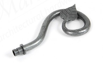 Leaf Curtain Finial (pair) - Pewter