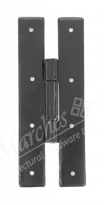 7" Handmade H Hinge (pair) - Black