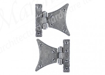 2'' Half Butterfly Hinge (pair) - Pewter 