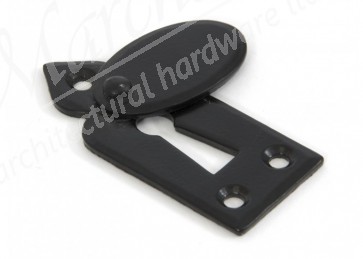 Gothic Escutcheon & Cover - Black 