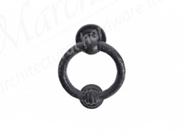 4'' Ring Door Knocker - Black 