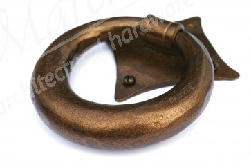 Ring Door Knocker - Bronze 