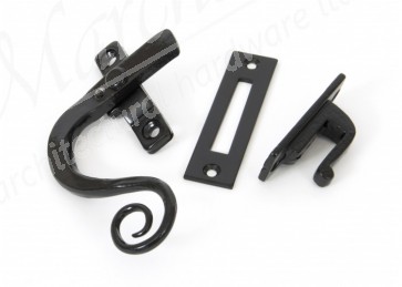 Locking Monkeytail Fastener Left Hand - Black 