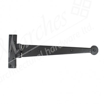 Hand Made 12" T Hinge (Pair) - Black