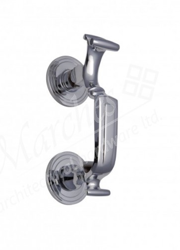 Doctor's Door Knocker 185mm - Polished Chrome