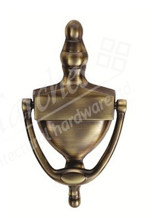 Victorian Urn Door Knocker - Florentine Bronze