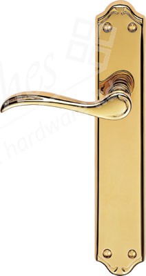 Carlisle Madrid Lever Latch Handle - PB