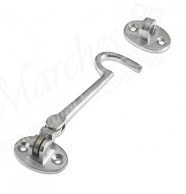 12" (300mm) Cabin Hook - Satin Chrome