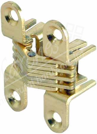 Concealed Hinge 180d Brass Pl