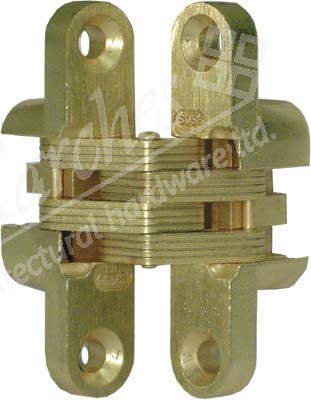 Soss Hinge 204 Brass Pl 180deg