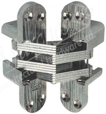 Soss hinge 218, for 41-45 mm door thickness, zinc alloy