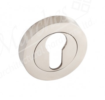 Insignia Euro Profile Escutcheon 1 Pc - Satin Nickel (Zinc)