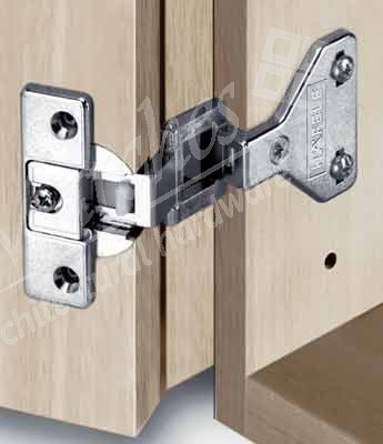 Regula 180º twin hinge with exposed axle