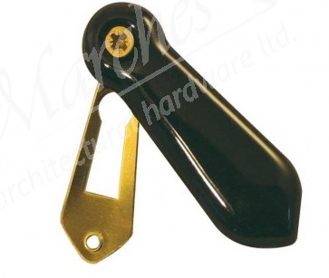 Porcelain Escutcheon - Black