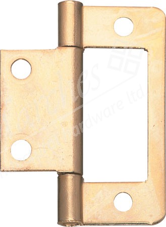 Flush hinge, 40 mm, for inset doors