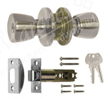 Era Entrance Lock Set - Satin Chrome