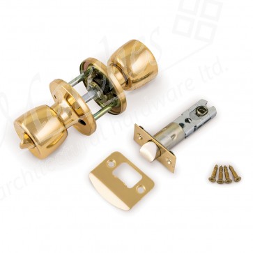 Era Privacy Lock Set - Brass Effect