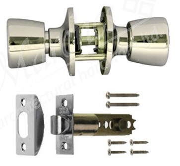 Era Passage Lock Set - Polished Chrome