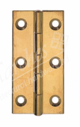 Butt Hinge Brass 25x19mm