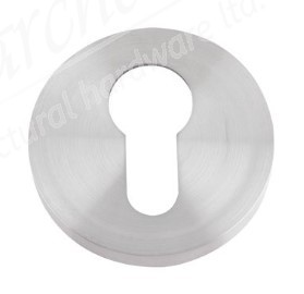 Euro Profile Escutcheon - 52 x 8mm - 316 Satin Stainless Steel