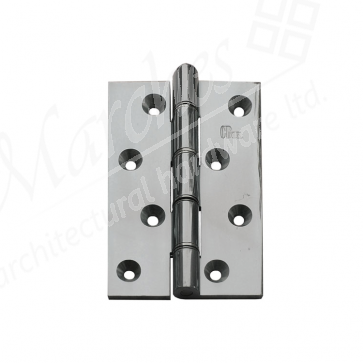 4" DSSW Butt Hinges (pair) - Polished Chrome