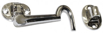 4" (102mm) Cabin Hook - Polished Chrome