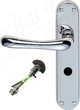 Carlisle Ibra Lever Bathroom Handle - PC