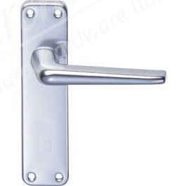 Face Fix Lever Handle - Satin Anodised Aluminium 