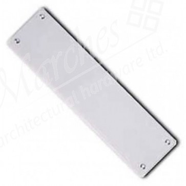 plate steel kick stainless finger 150mm satin various sizes ironmongery