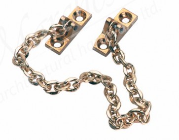 Safety Chain 200mm Brass Pol