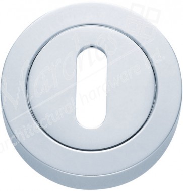 Standard Profile Escutcheons (Concealed Fix) - Polished Chrome